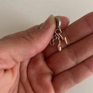 Harry Potter, Glasses, Nimbus 2000 & Lightning Bolt Pandora Dangle Charm
